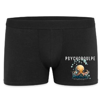 Psychopulp Octopus Underwater - Men's Boxer Shorts - black - Front