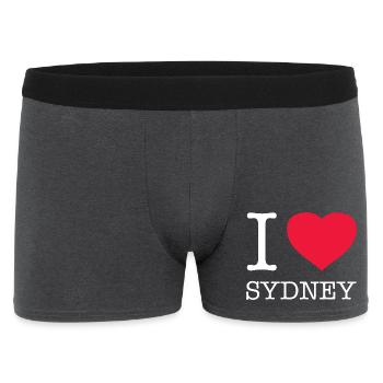J’ADORE SYDNEY - Boxer Homme - charbon - Devant