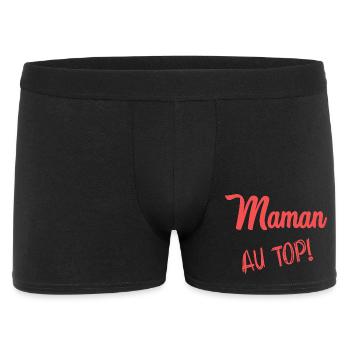 BONNE FÊTE MAMAN. MAMAN. FÊTE DES MÈRES - Boxer Homme - noir - Devant