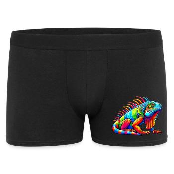 Iguane - Boxer Homme - noir - Devant