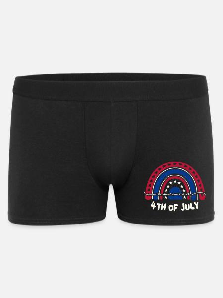 4th of July, independence day - Men's Boxer Shorts - black