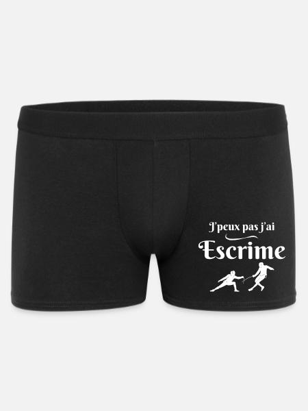 Fencing, Fencing, Fencing Fan - Men's Boxer Shorts - black