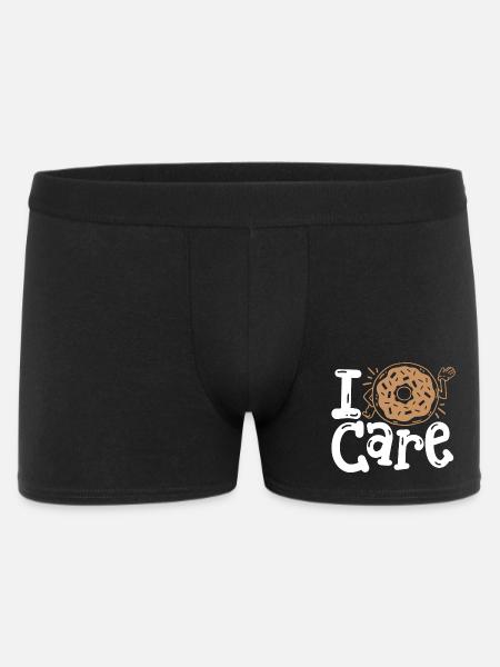 Donut Donut-Wortspiel - Männer Boxer Shorts - Schwarz