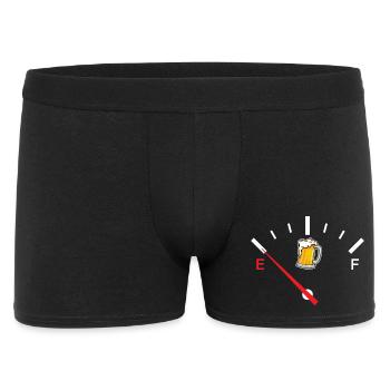 Fun Fuel for Beer Beer Funny Design - Men's Boxer Shorts - black - Front