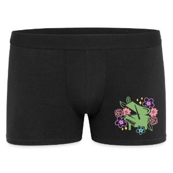 Klavierspieler Pianist - Männer Boxer Shorts - Schwarz - Vorne