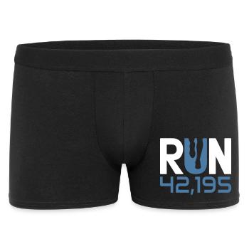 Marathon Runner Run 42,195 finishers - Men's Boxer Shorts - black - Front