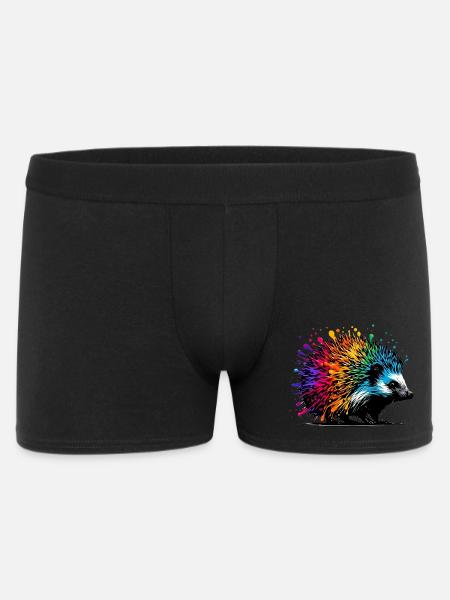 Hedgehog - Men's Boxer Shorts - black