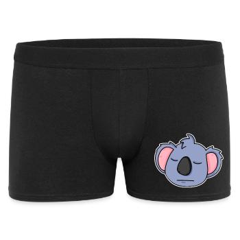 Koala Head Animal Tired - Men's Boxer Shorts - black - Front
