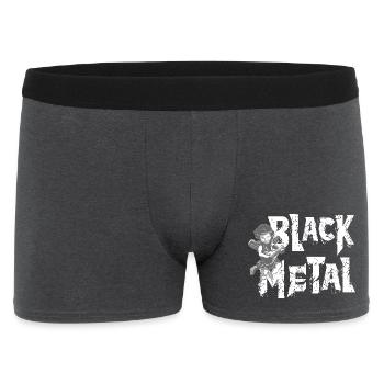 BLACK METAL - Men's Boxer Shorts - charcoal grey - Front