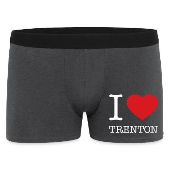 J’ADORE TRENTON - Boxer Homme - charbon - Devant