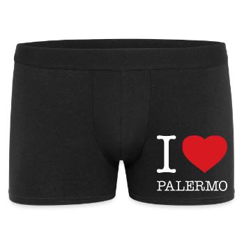 I LOVE PALERMO - Men's Boxer Shorts - black - Front