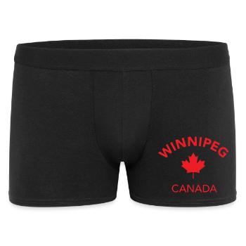 WINNIPEG CANADA - Men's Boxer Shorts - black - Front