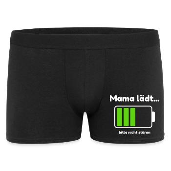 Maman charge... Please Do Not Disturb – Humour pour les mamans - Boxer Homme - noir - Devant
