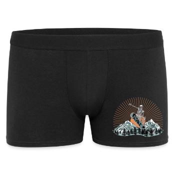 Kallio Surf Skeleton Design - Boxer Homme - noir - Devant