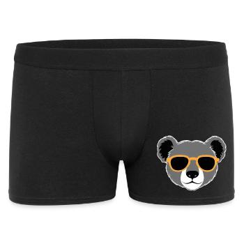 Lunettes de soleil Koala Look d’été - Boxer Homme - noir - Devant