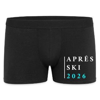 Après-ski 2026 - Men's Boxer Shorts - black - Front