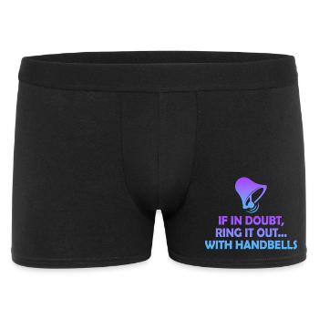 Choir Music Instrument Handbell Choir - Men's Boxer Shorts - black - Front