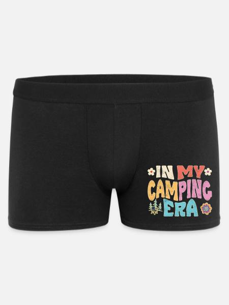 À l’époque du camping - Boxer Homme - noir