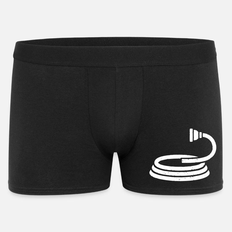 Gartenschlauch Schlauch Garten Wasser - Männer Boxer Shorts - Schwarz