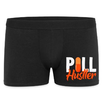 Apotheker Pharmazeutisch-technischer - Männer Boxer Shorts - Schwarz - Vorne
