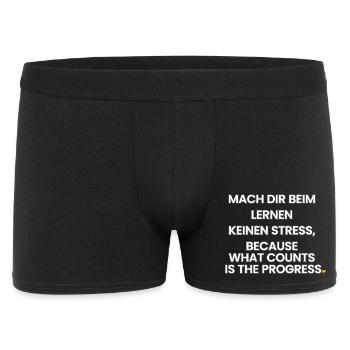 German-Anglais-Rime 1 (Ver. A) - Boxer Homme - noir - Devant