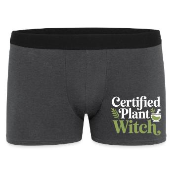 Clinical Botanical Specialist Expert Apparel  - Men's Boxer Shorts - charcoal grey - Front