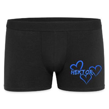 Hector comme prénom - Boxer Homme - noir - Devant