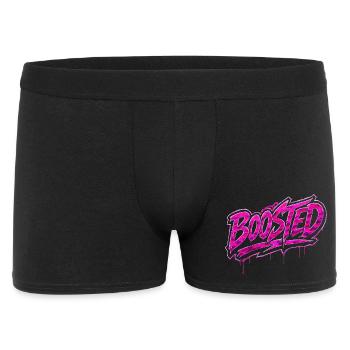 Boosted Turbo Car Culture Camouflage Pink Design - Men's Boxer Shorts - black - Front
