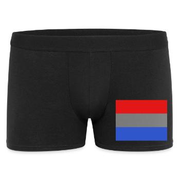 Luxembourg flag - Men's Boxer Shorts - black - Front
