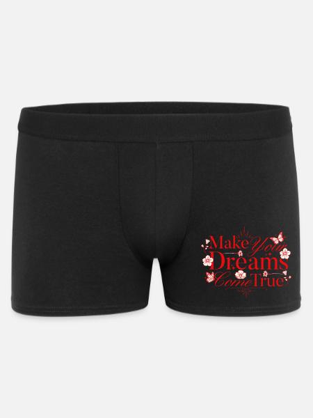 Réalisez Vos Rêves Floraux - Boxer Homme - noir