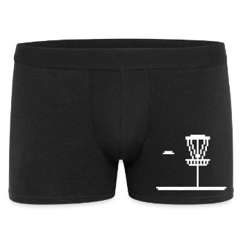 Pixel Lighthouse Silhouette - Men's Boxer Shorts - black - Front
