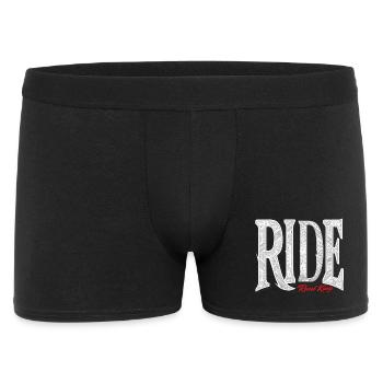 Ride Road King - Männer Boxer Shorts - Schwarz - Vorne