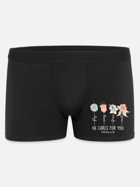 Enfants chrétiens Armor Of God - Boxer Homme - noir