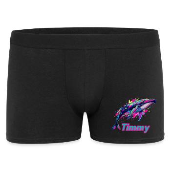 Graffiti néon de Timmy - Boxer Homme - noir - Devant