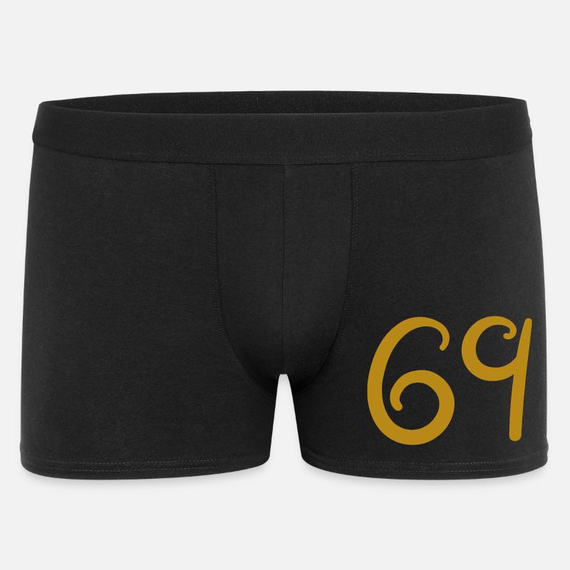 69 - Men's Boxer Shorts - black
