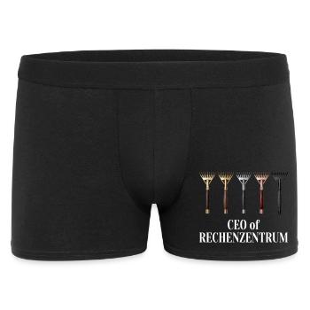 Rechenzentrum Gärtner Garten Gartenarbeit - Männer Boxer Shorts - Schwarz - Vorne