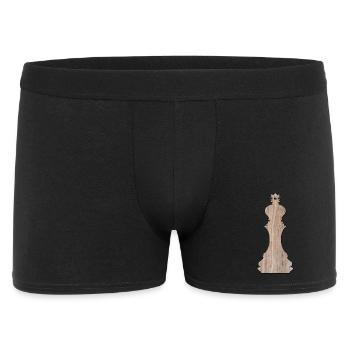 Pièces d’échecs Jeu d’échecs KING JEU DE SOCIÉTÉ - Boxer Homme - noir - Devant