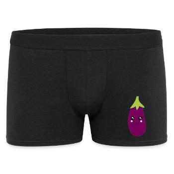 Aubergine Légume Costume Carnaval Carnaval - Boxer Homme - noir - Devant