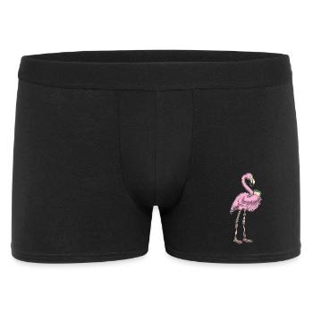Flamingo Sandwich - Men's Boxer Shorts - black - Front