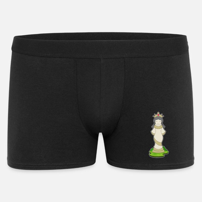 Pièce d’échecs Queen Chess - Boxer Homme - noir
