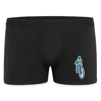 Cyclist - Men's Boxer Shorts - black - Front