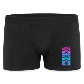 Retro Photography Vintage Camera Photographer - Men's Boxer Shorts - black - Front