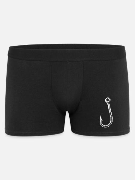 Fishing hooks - Men's Boxer Shorts - black