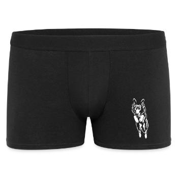 German Shepherd "Black Edition" - Men's Boxer Shorts - black - Front