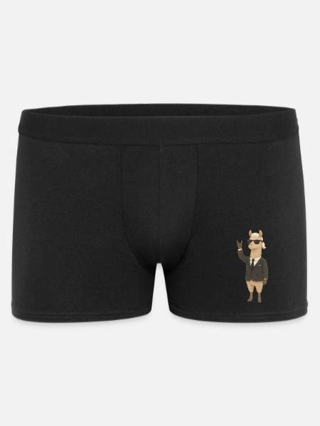 Karl Lamafeld rocks - Men's Boxer Shorts - black