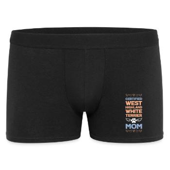 Westie Mom Tee - Men's Boxer Shorts - black - Front