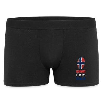 Norway is in my DNA Design/ Gift idea - Men's Boxer Shorts - black - Front