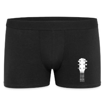 Dessin de la tête de guitare - Boxer Homme - noir - Devant