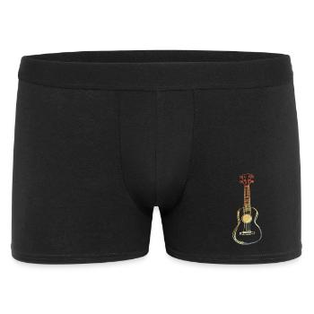 Ukulele Sketch Retro Style - Men's Boxer Shorts - black - Front