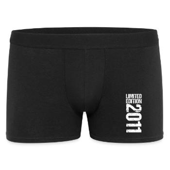 14. Geburtstag 2011 Jahrgang Limited Edition 2011 - Männer Boxer Shorts - Schwarz - Vorne